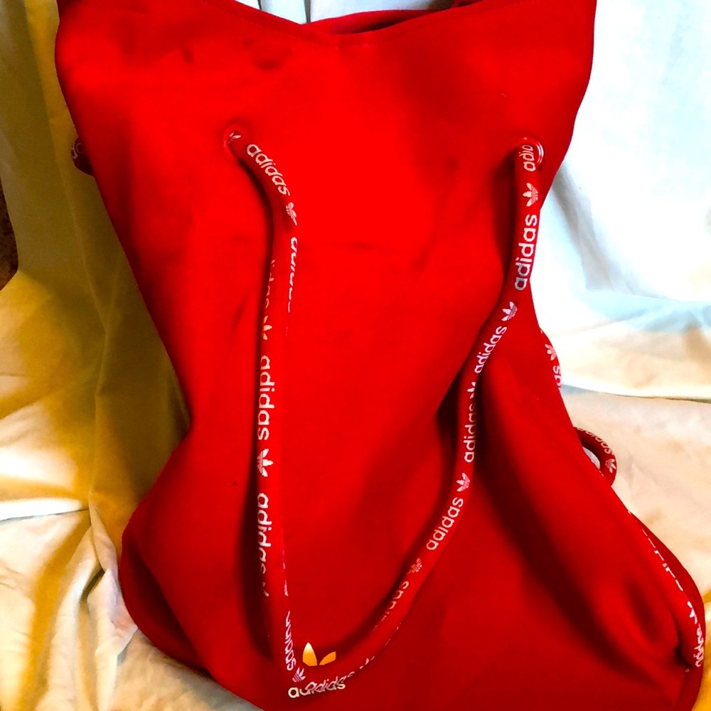 Large Adidas drawstring bag